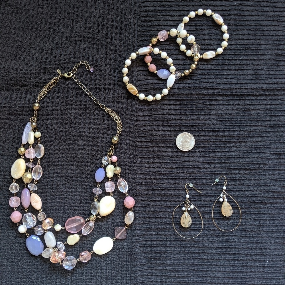 Premier Designs Desert Rose Jewelry Set